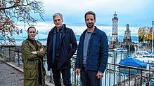 Sie ermitteln in „Der Kommissar und der See“ wieder in einem Mordfall am Bodensee: (von links) Annika Wagner (Nurit Hirschfeld), Robert ...