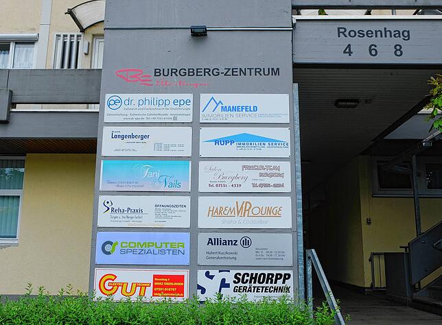 Das zum fußläufigen Einkauf gedachte Burgbergzentrum hat seinen Zweck längst eingebüßt.