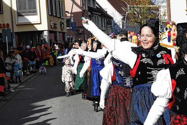 Bild 7: So schön war der große Hanselumzug am Fasnetdienstag in Hüfingen &ndash; Teil 1