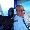 Zeppelin-Pilot Fritz Günther sitzt seit 1997 im Cockpit des modernen Luftschiffs &ndash; bis heute.