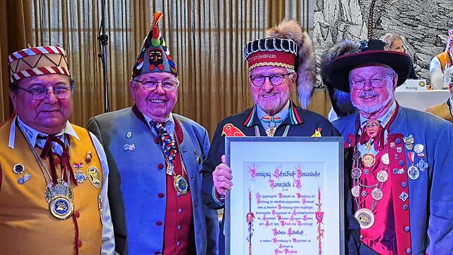 Andreas Kaltenbach (Zweiter von rechts) war 14 Jahre lang Landschaftsvertreter der Landschaft Bodensee-Linzgau Schweiz und gehört ...