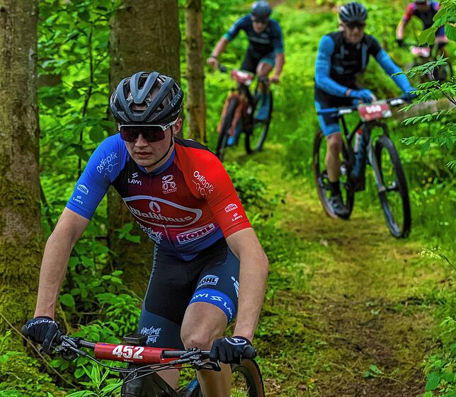 Platz 52: Marc Spörndle vom VBC Waldshut-Tiengen ist Stammgast beim eigenen Waldhaus-Bikemarathon.