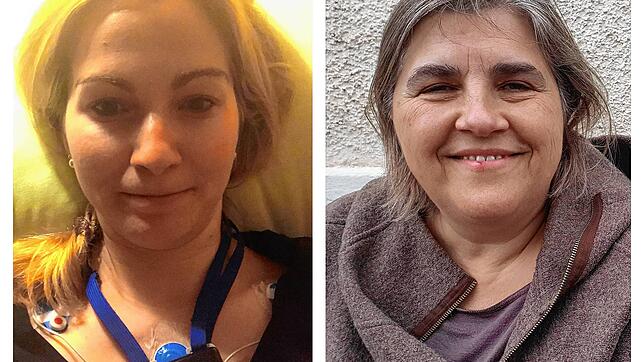 Miriam Herzog (links) und Ricarda Beilharz haben Long Covid und schildern ihren Alltag.