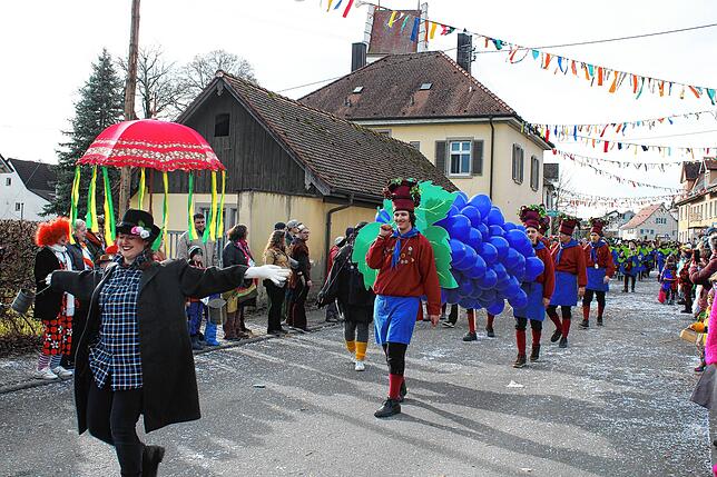 Bild 3: Bilder vom Narrentreffen in Winterspüren &ndash; Teil 1