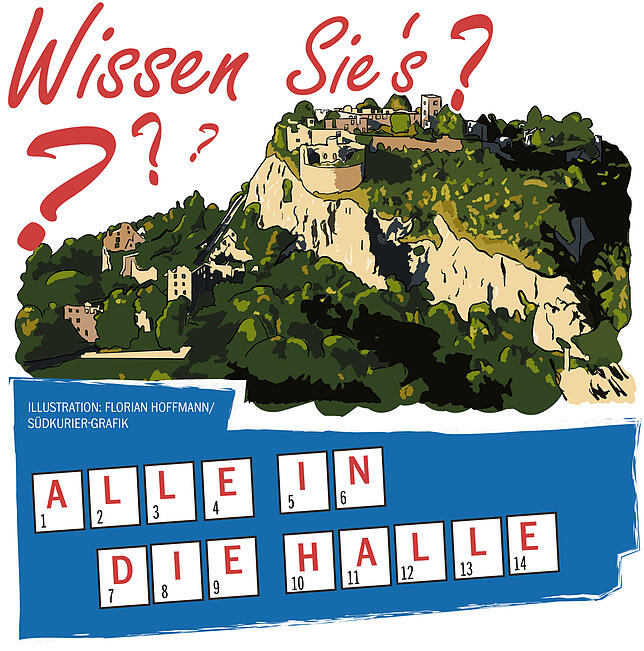 Bild 1: Alle in die Halle! Alle Gewinner und Antworten des Jahresrückblicksrätsel für Singen und den Hegau