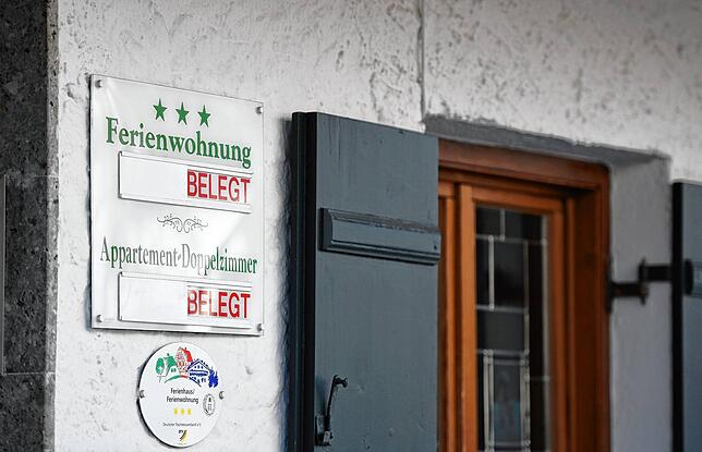 Belegt oder geschlossen? Das kann in Bayern von Kreis zu Kreis variieren, hier ein Bild aus Garmisch-Partenkirchen.