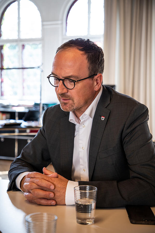 Bild 3: &bdquo;Wir müssen das Feuerwerk modernisieren&ldquo;: OB Uli Burchardt spricht über die Zukunft des Seenachtfests und den Klimanotstand in Konstanz