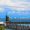 (Archivbild von 2024) Nahezu 100 Segelyachten waren im Konstanzer Trichter bei den Regatten der Internationalen Bodenseewoche im ...