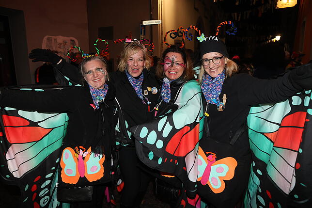 Bild 13: Konstanzer Fasnacht: Mäschgerle erobern die Stadt – die schönsten Bilder vom Schmotzigen Dunschtig