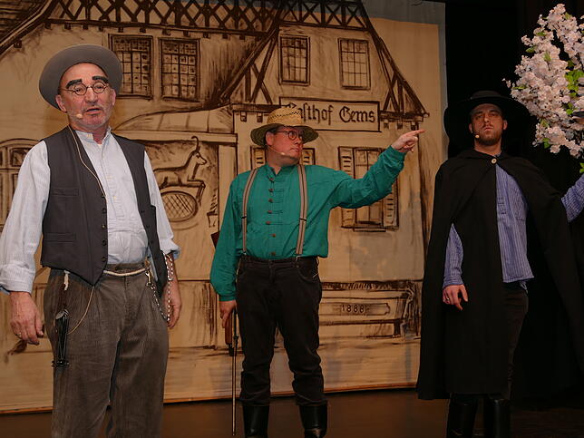 Bild 6: Bilder der Premiere zu den Narrenspielen des Rattlinger Narrenvereines Burg Rosenegg