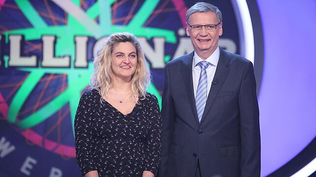 Michaela Barisic beim Zocker-Spezial von Wer wird Millionär?
