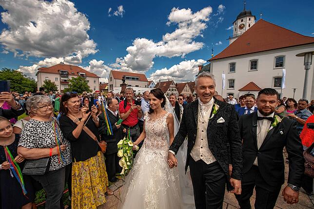 Bild 8: Anita Hofmanns kirchliche Hochzeit: Die schönsten Bilder