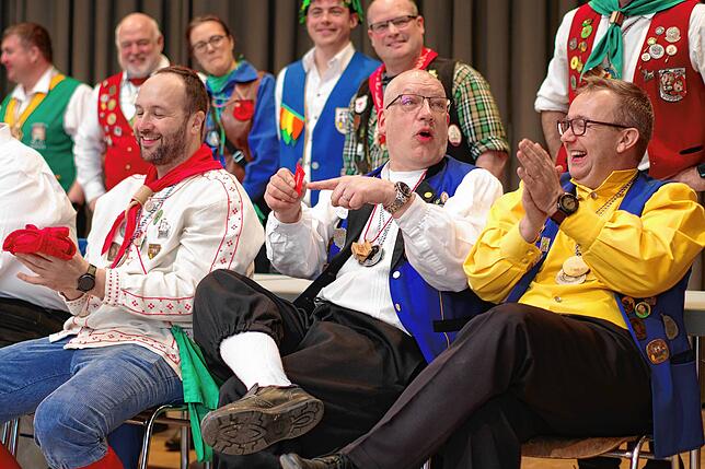 Bild 10: Die schönsten Bilder vom Dreikönigsfrühschoppen der Höri-Narrenzünfte in Moos