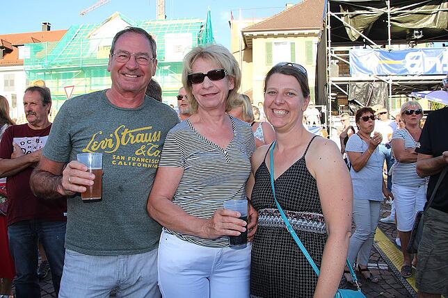 Bild 9: Howard Carpendale auf dem Markdorfer Marktplatz Teil 1