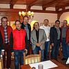 Der Vorstand (v. li): Josef Renz, Siegfried Endres, Mario Lovecchio, Jörg Pompeuse, Hugo Lehmann, Michael Fritz, Max Knoll, Max Kempter ...