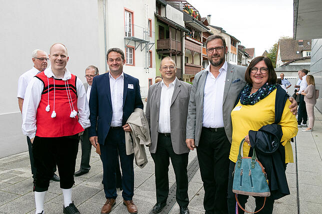 Bild 22: Bilder vom Sektempfang zum Beginn der 551. Waldshuter Chilbi