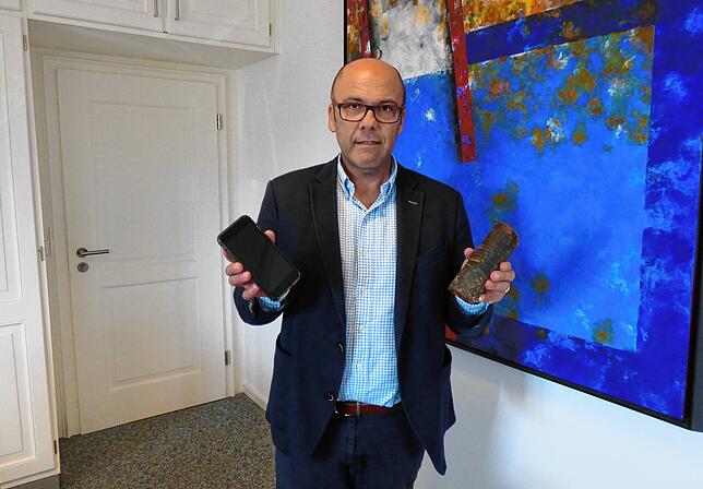 Noch als Hilzingenes Bürgermeister machte Rupert Metzler deutlich: „Das Internet ist heute das, was vor 100 Jahren das Wasser ...