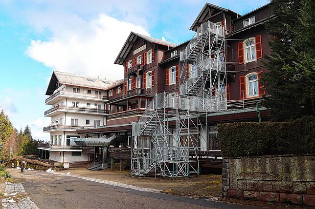 Das Hotel Plättig im Norschwarzwald.