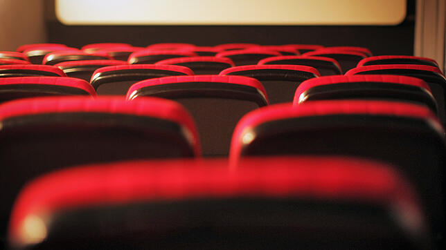 Ein Zuschauerraum in einem Kino (Symbobild).
