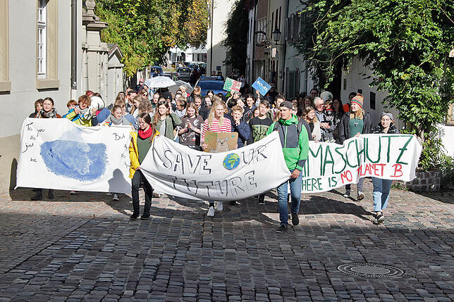 Bild 7: Impressionen von der Fridays for Future-Demo in Villingen