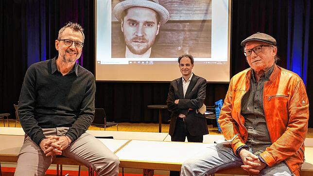 Freuen sich auf das Musikfestival im Milchwerk: Die Veranstalter Markus Dufner (l.) und Wolfgang Frey (r.) sowie Erik Hörenberg vom ...