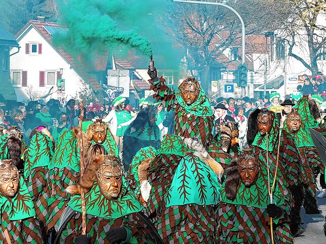 Bild 25: Großer Jubiläumsumzug der Narren in Niedereschach – Teil 1
