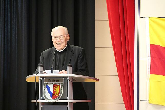 Bild 1: Bilder vom Festakt &bdquo;50 Jahre Priester in Eggingen&ldquo; mit Pfarrer Hans-Jürgen Allgaier sowie vom Patrozinium St. Gallus Eggingen
