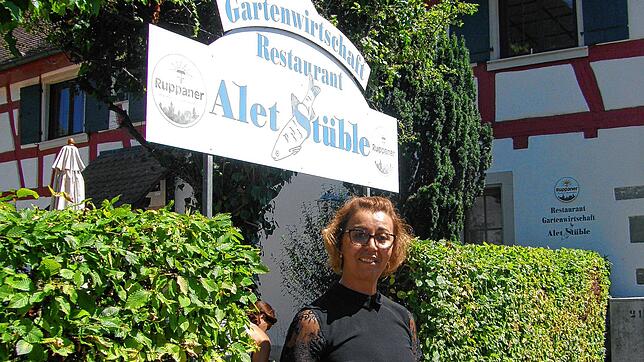 Nena Barbulovic ist die neue Wirtin im Restaurant Alet-Stüble. Am Freitag empfängt sie die ersten Gäste.