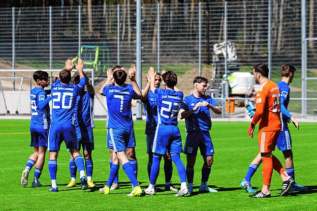 Bild 6: SC Pfullendorf II mit einer Topleistung gegen den TuS Immenstaad: Das sind unsere Bilder!