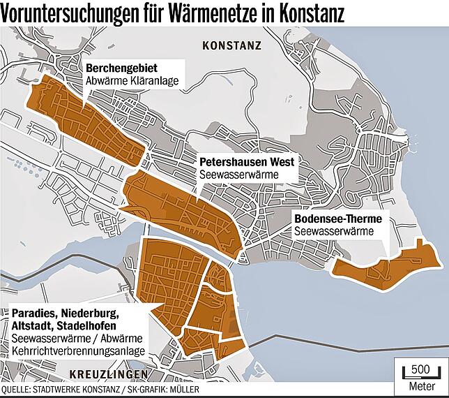 Bild 3: Abschied von Öl und Gas &ndash; Wo in Konstanz könnten Wärmenetze durch die Stadtwerke entstehen?