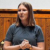 Sabrina Weißenberger, Jugendleiterin des Musikvereins Erzingen.