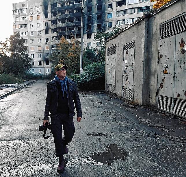 Der Bamberger (Foto-)Journalist Till Mayer berichtet seit vielen Jahren über den Krieg in der Ukraine. Seit der Eskalation im Februar ...