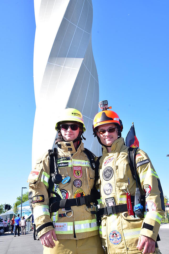 Bild 24: Bilder und Videos vom Thyssenkrupp Towerrun 2019