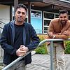 Salem Ayazi (links) und Obaidullah Sardarzai aus Afghanistan.
