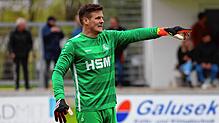 Sebastian Willibald, eigentlich Trainer der SpVgg F.A.L., stand gegen den Hegauer FV im Tor – und blieb ohne Gegentreffer.