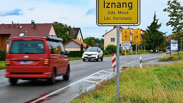 Am Ortseingang von Iznang soll künftig eine Querungshilfe dafür sorgen, dass Fahrzeuge langsamer fahren.