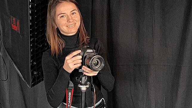 Olha Panina möchte auch in Deutschland als Fotografin arbeiten und hat in Waldshut ein kleines Fotostudio eröffnet.