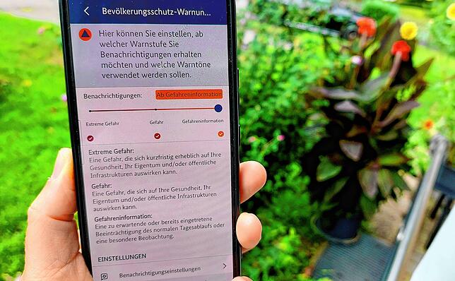 Am bundesweiten Warntag am Donnerstag, 11. September 2025, werden in Konstanz Warnmeldungen über die App Nina, per Mitteilung auf das ...