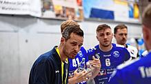 Trainer Jürgen Herr (links) freut sich auf die Spielzeit in der Handball-Regionalliga mit seinem TuS Steißlingen.