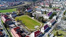 Auf gut 14 Hektar entsteht in Donaueschingen das neue Stadtviertel &bdquo;Am Buchberg&ldquo;. Während im nördlichen Bereich (Bild oben ...