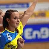 Sophie Chiara Baur SVA beim Spiel in der dritten Bundesliga zwischen dem SV Allensbach und dem TSV Haunstetten im Sportzentrum ...