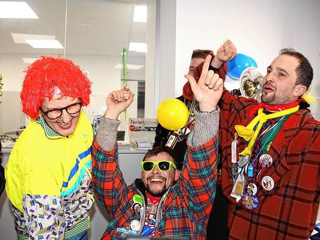 Bild 4: "Komm lass uns fröhlich sein" - Rosenmontag in Meßkirch 2025