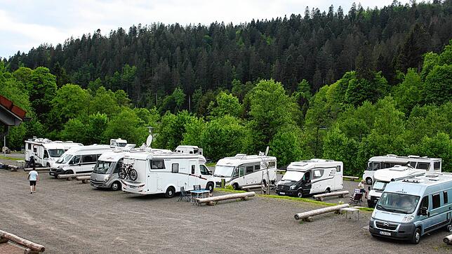 Der 2019 neu eröffnete Todtmooser Wohnmobilstellplatz &bdquo;An der Wehra&ldquo; sorgte im Vorjahr für ein deutliches Plus bei den ...