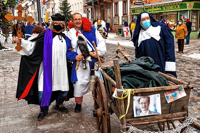 Bild 37: Fasnetmentig: So sieht es im Villinger Städtle aus