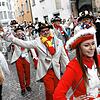 (Archivbild) Die Dingelsdorfer pflegen ihre Dorffasnacht. Nur ein einziges Mal sind sie an Fasnacht in Konstanz und zwar extra zum ...