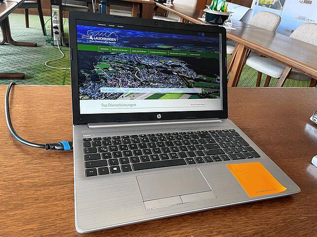 Die neue Homepage ist online: Seit Juni steht die neue Homepage den Bürgern zur Verfügung.