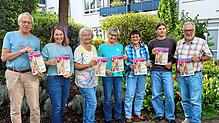 Zum Organisationsteam gehören unter anderem (von links): Frank Bill, Sonja Steiger, Birgit Kanngießer, Sabine Weiß, Brigitte Fleck, ...