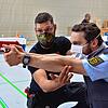 Das Einsatztraining an der Waffe kann nicht online erfolgen. Deshalb sind täglich rund 15 bis 20 Polizisten auf dem Campus der ...