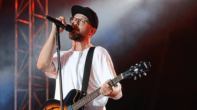 Bild 1: Mark Forster in Konstanz auf klein Venedig