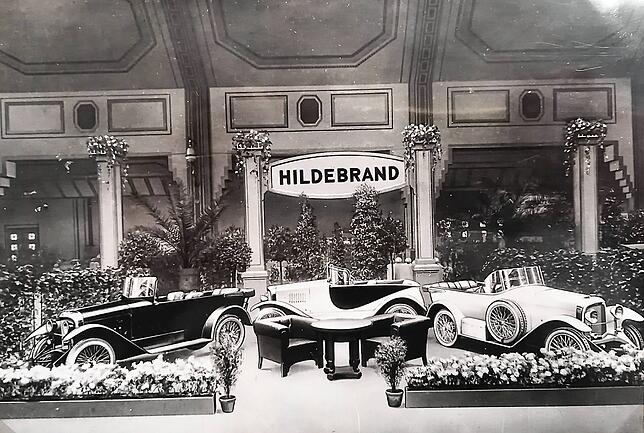 Konstrukteur Martin Hildebrand konnte seine Automobile 1924 auf dem Berliner Salon präsentieren.